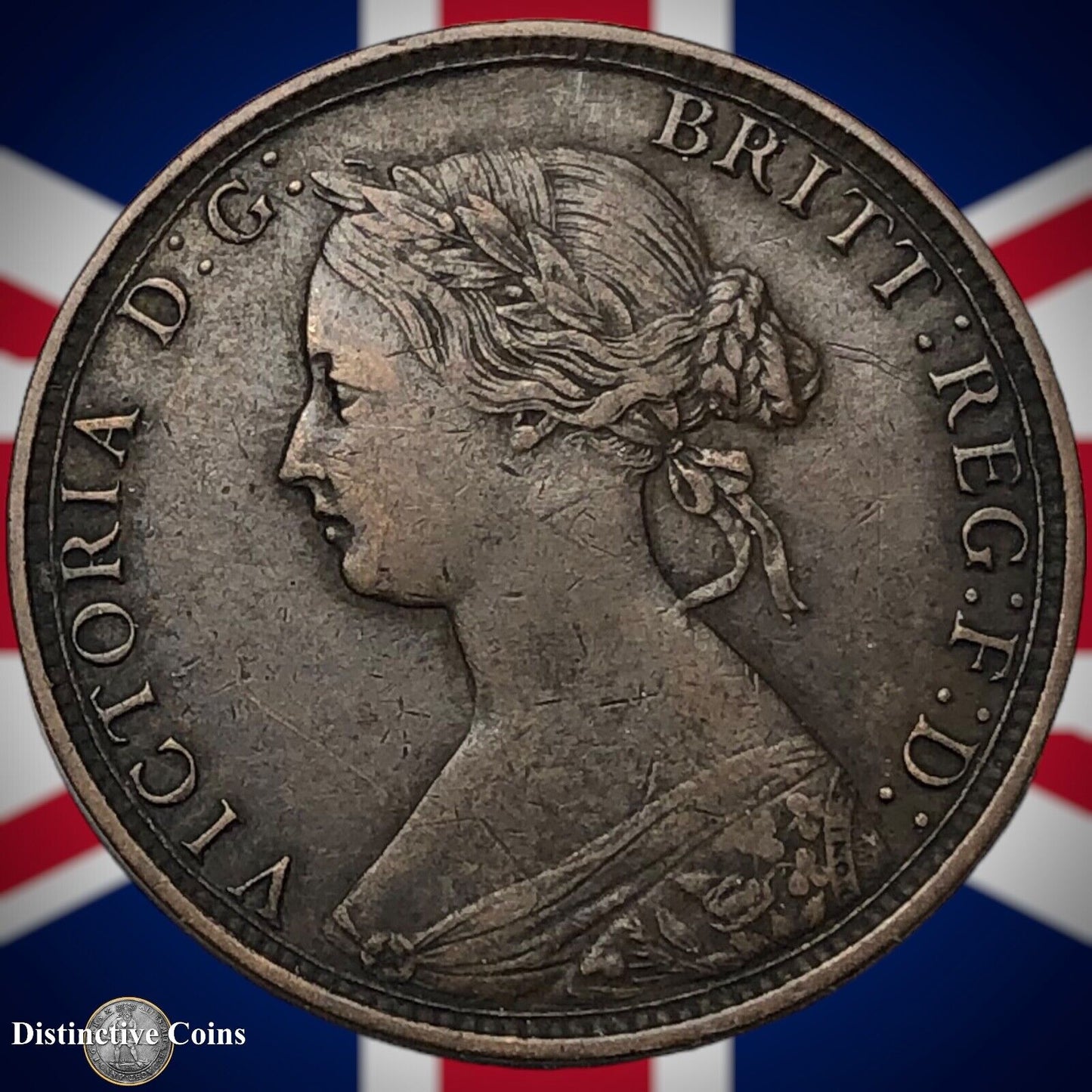 Great Britain 1862 Half Penny 1/2d GB5410