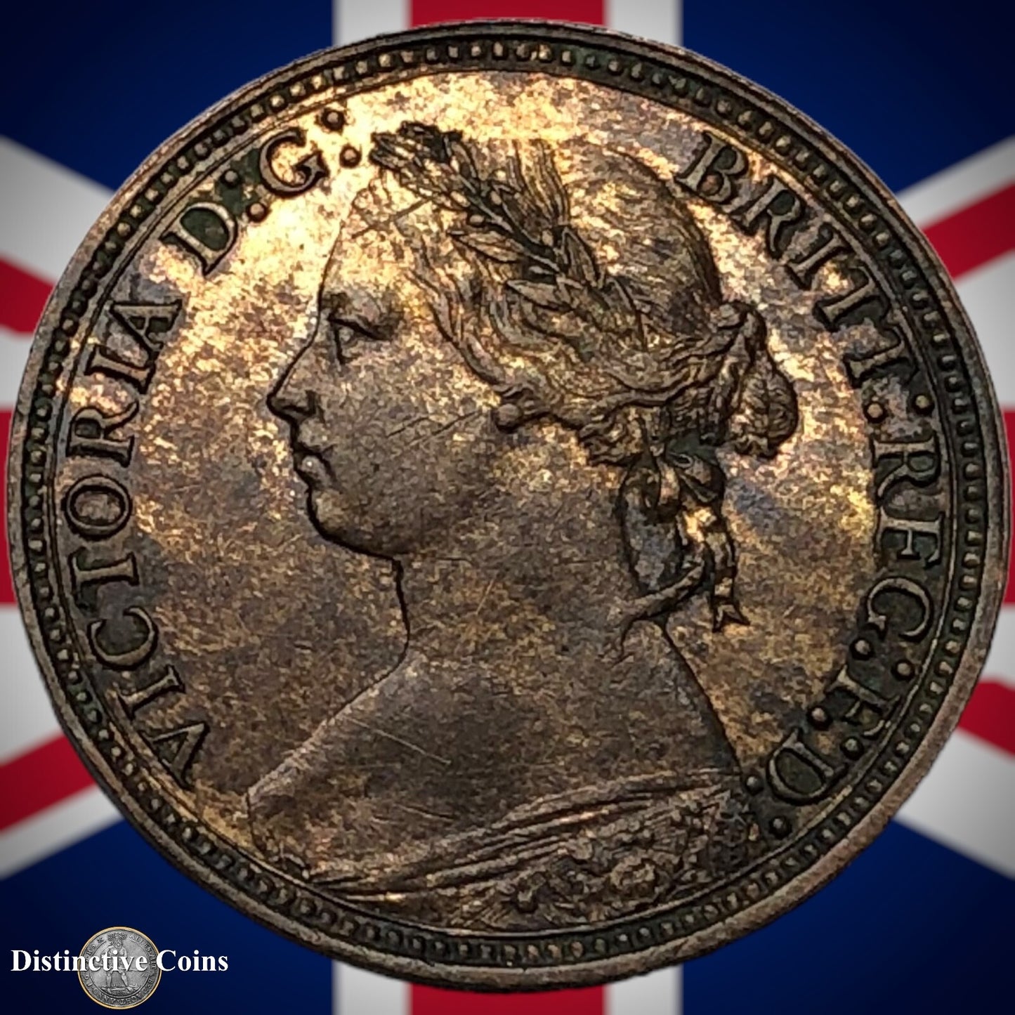 Great Britain 1878 Farthing 1/4d GB3797