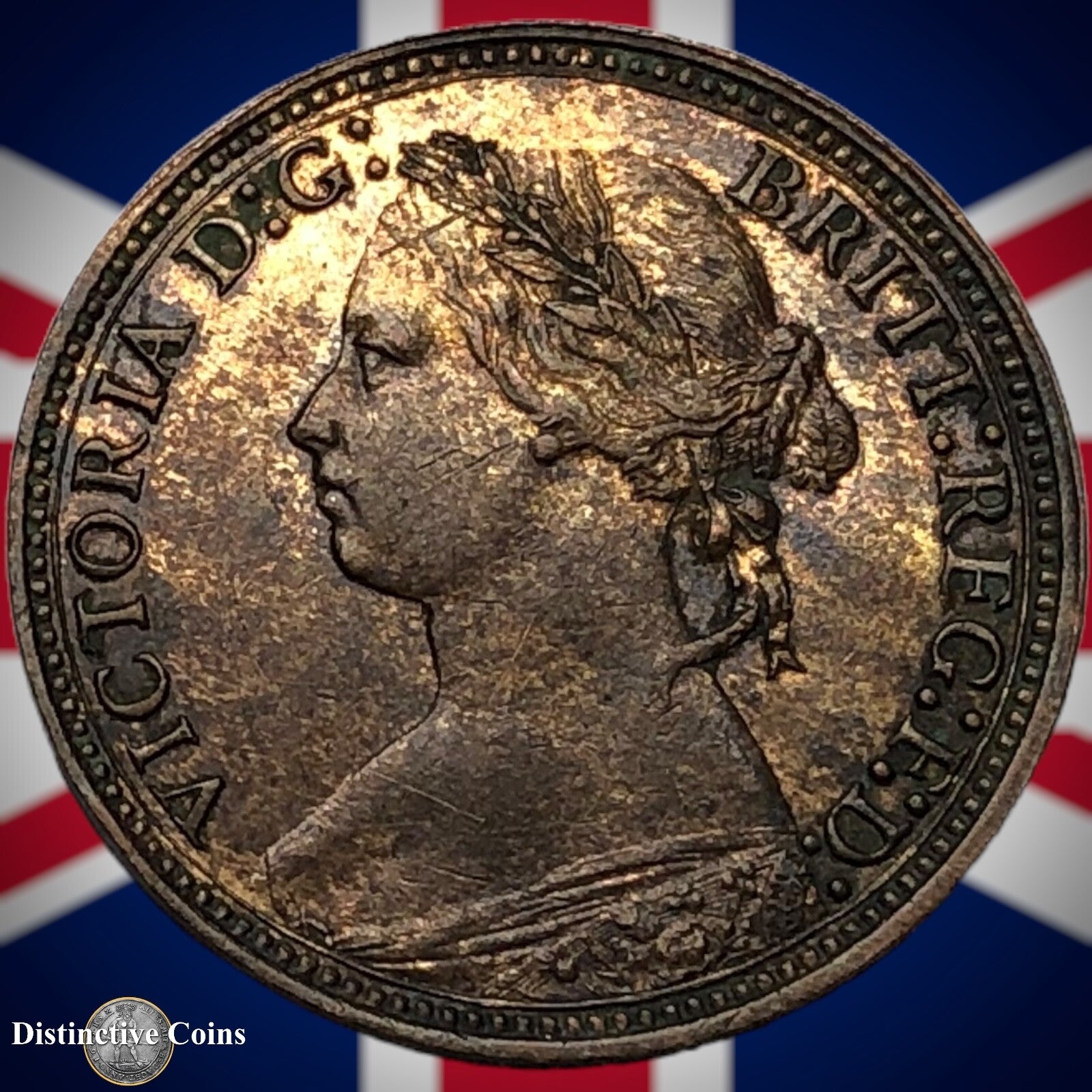 Great Britain 1878 Farthing 1/4d GB3797
