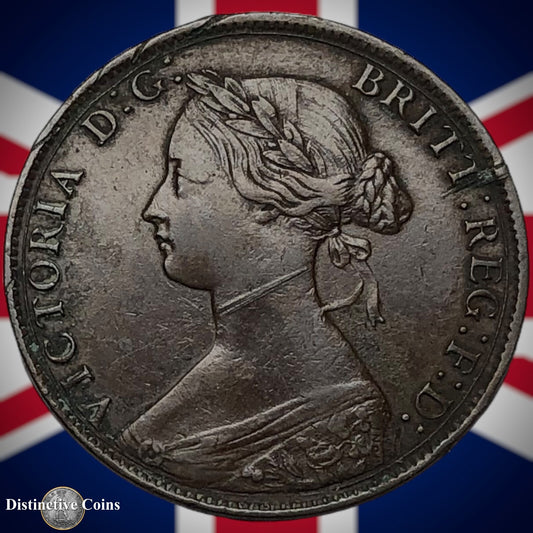 Great Britain 1861 Half Penny 1/2d GB5393