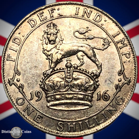 Great Britain 1916 One Shilling GB0976