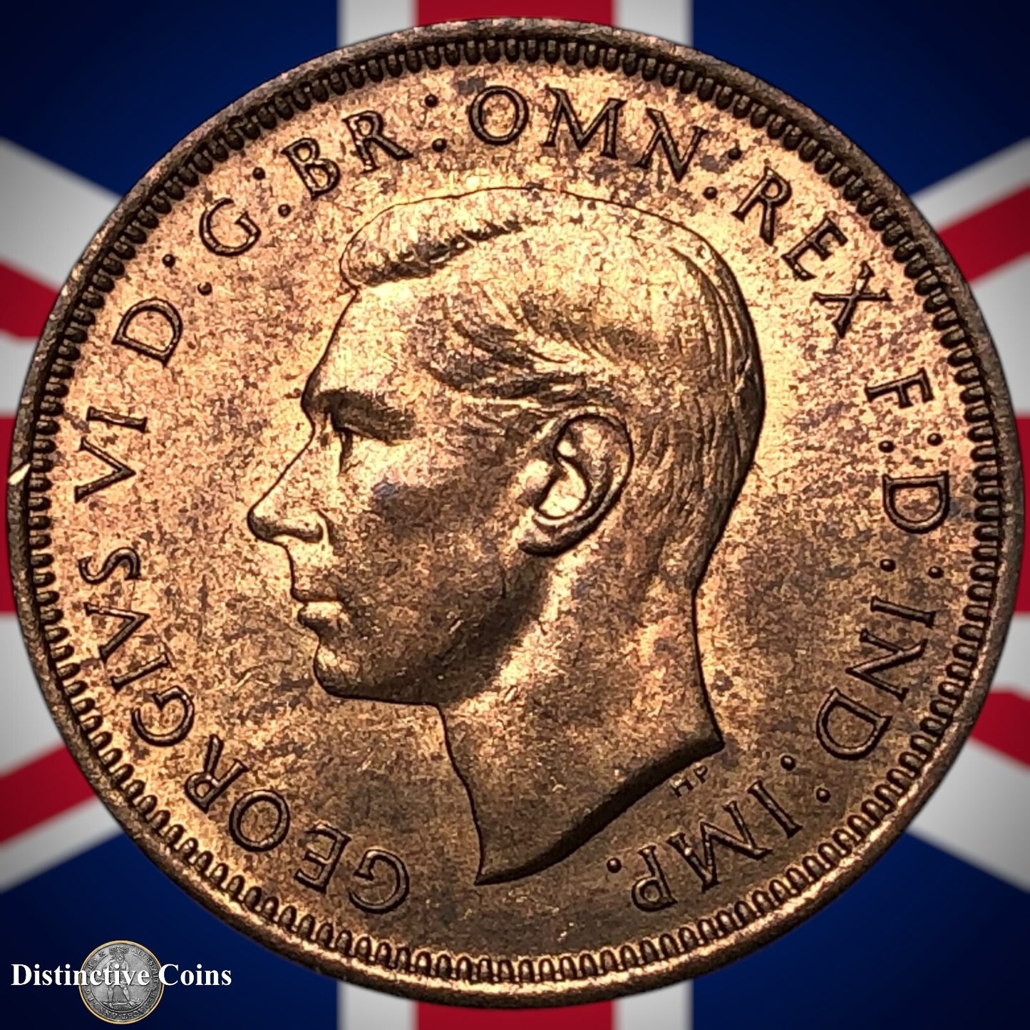 Great Britain 1948 Half Penny 1/2d GB6055