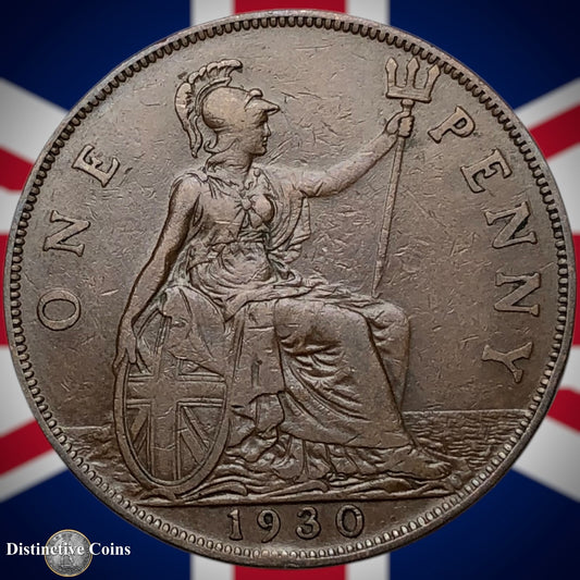 Great Britain 1930 Penny 1d GB7105