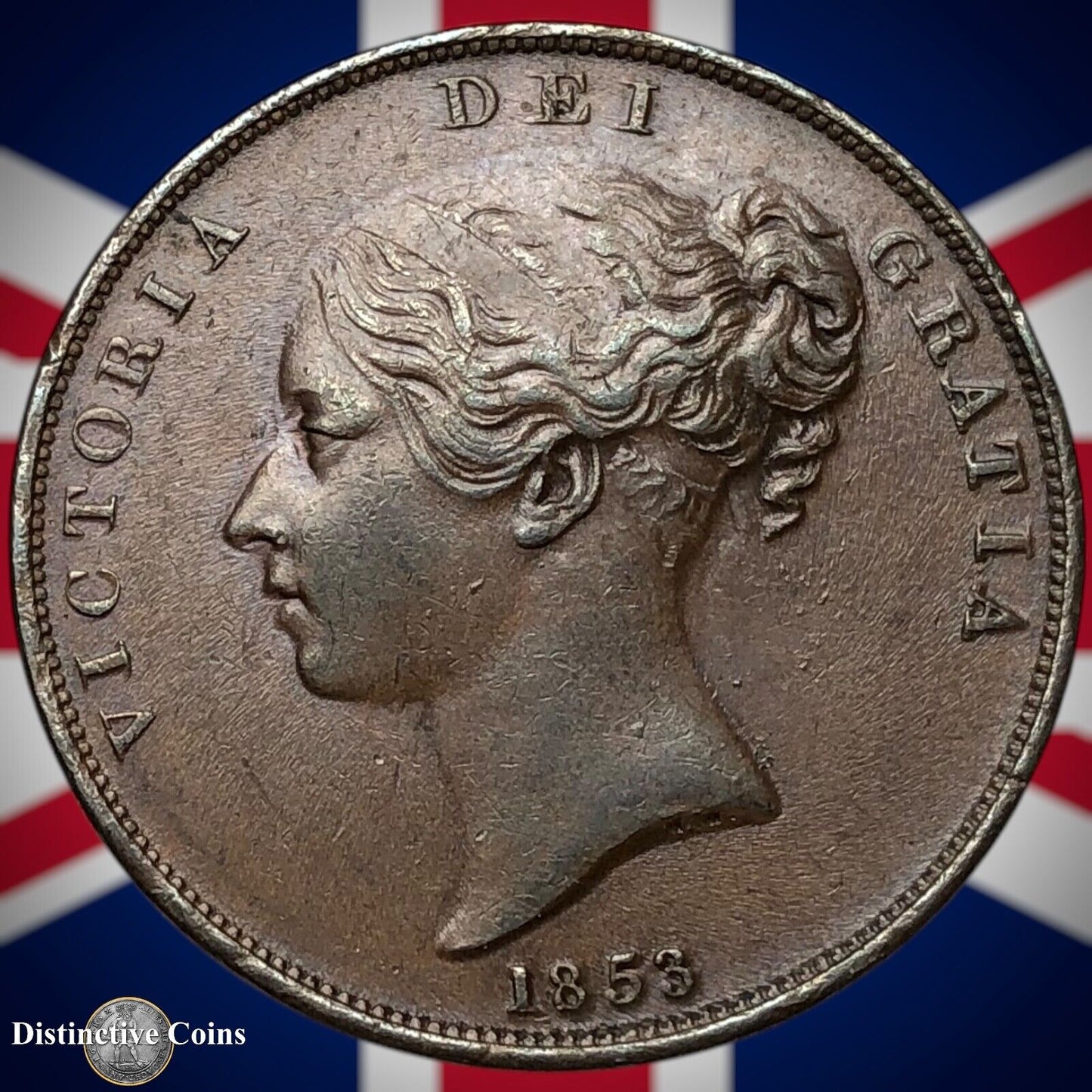 Great Britain 1853 Penny 1d GB6132