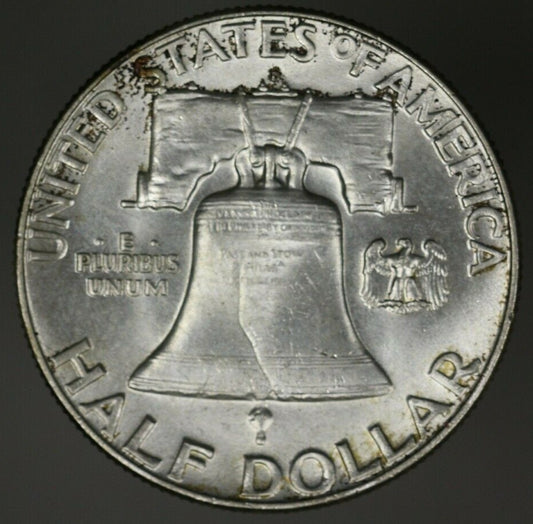 US 1962 D Franklin Half Dollar  A2745