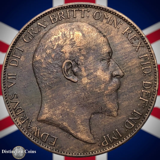 Great Britain 1907 Penny 1d GB6688