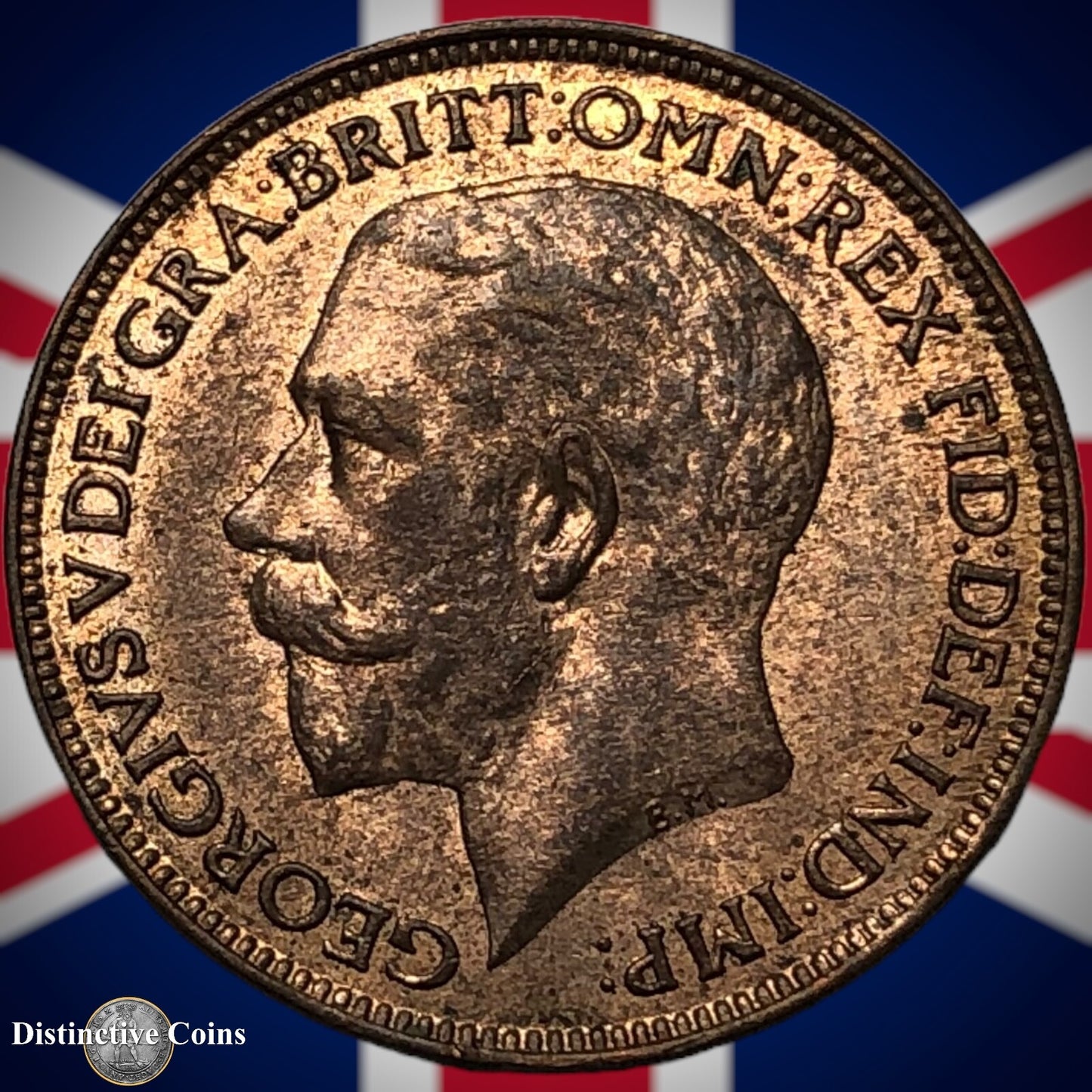 Great Britain 1924 Farthing 1/4d GB4787