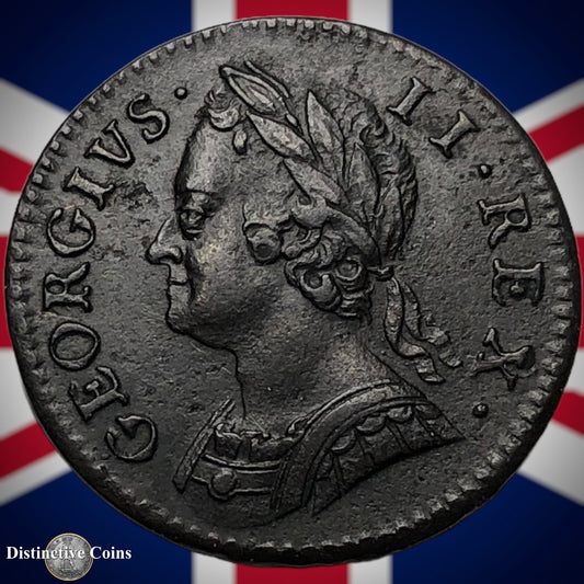 Great Britain 1746 Farthing 1/4d GB3169