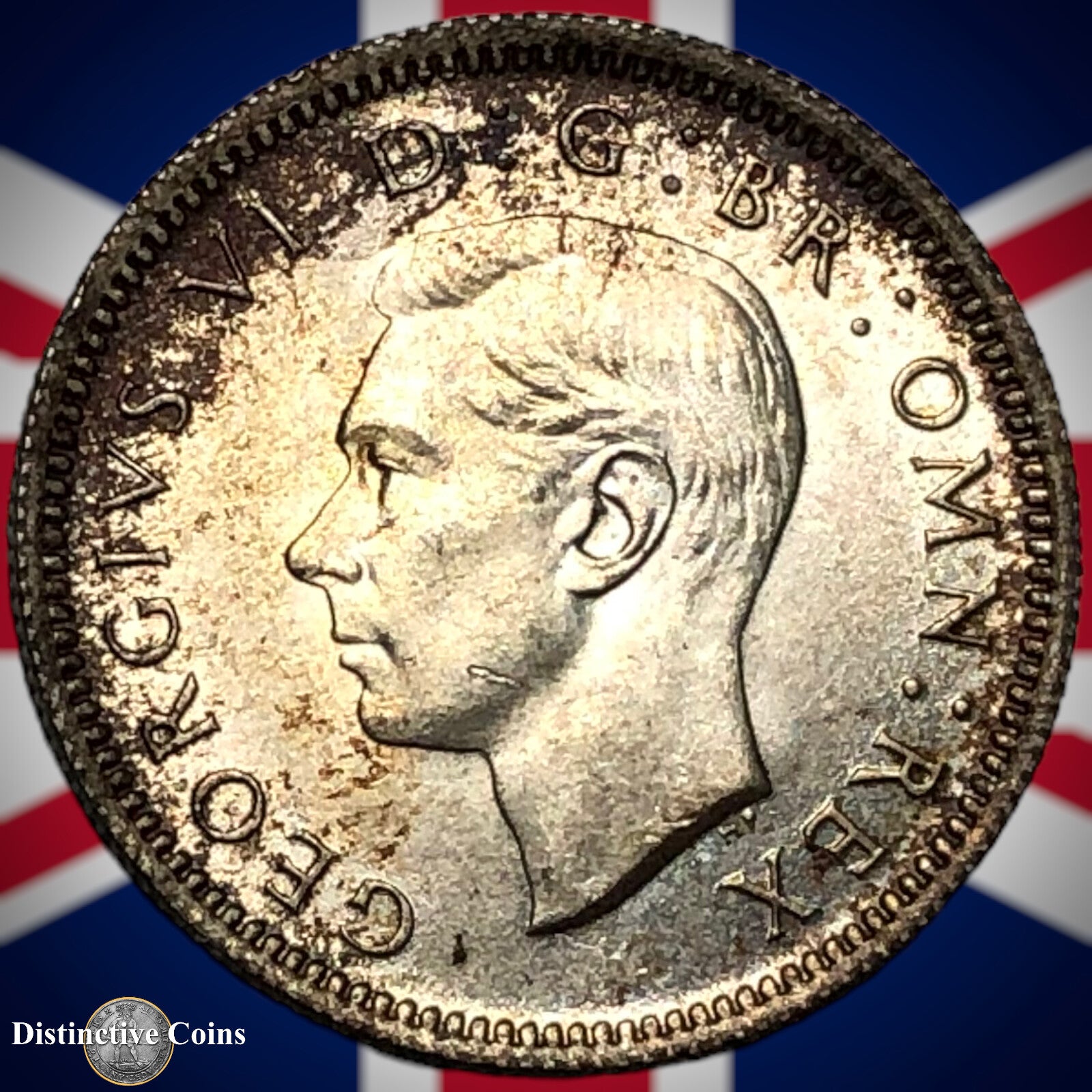 Great Britain 1945 Six Pence GB1763