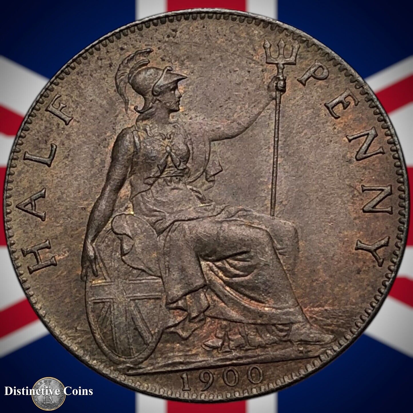 Great Britain 1900 Half Penny 1/2d GB5755