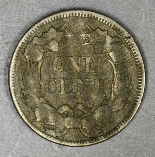 US 1858 Flying Eagle Penny   A3104