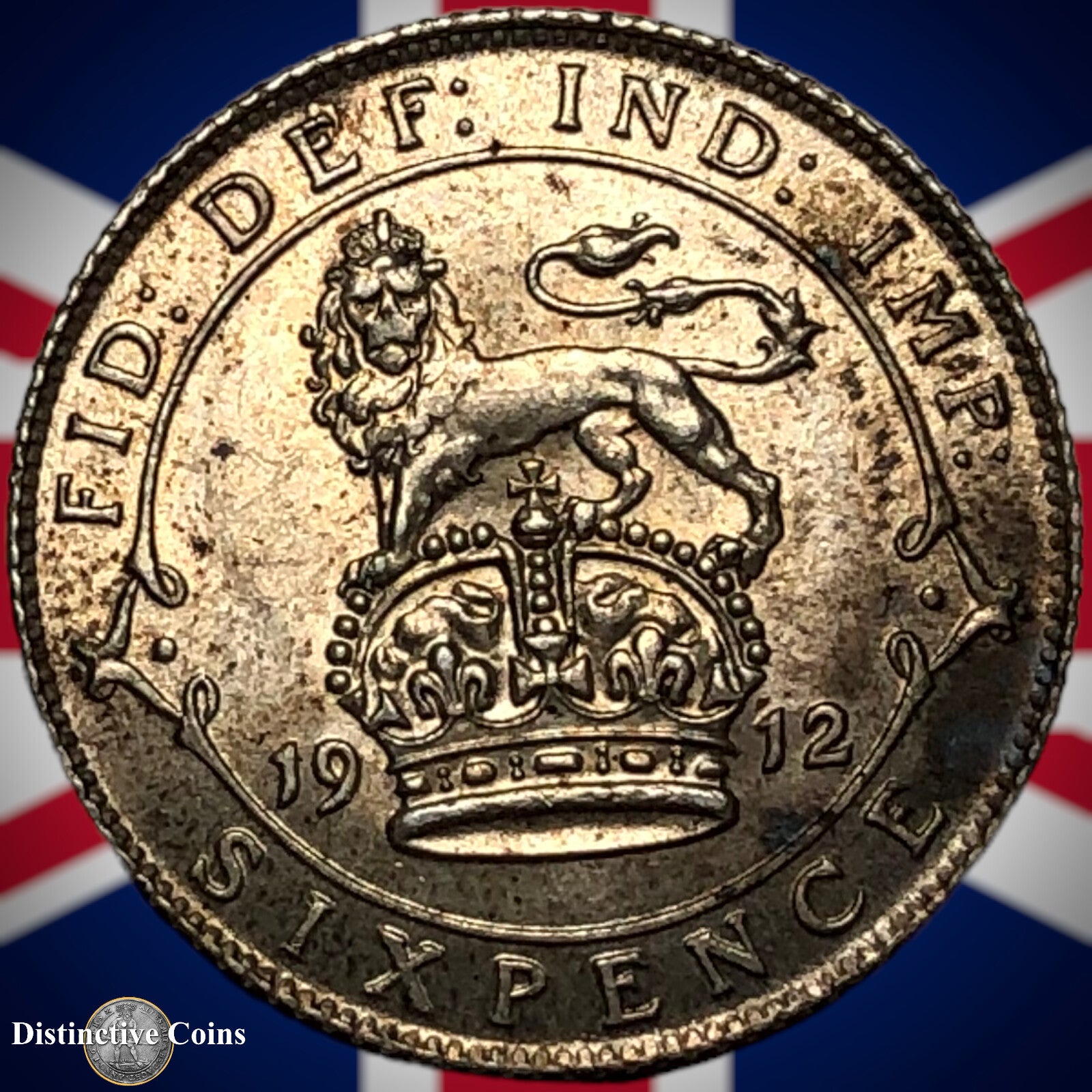 Great Britain 1912 Six Pence GB1570