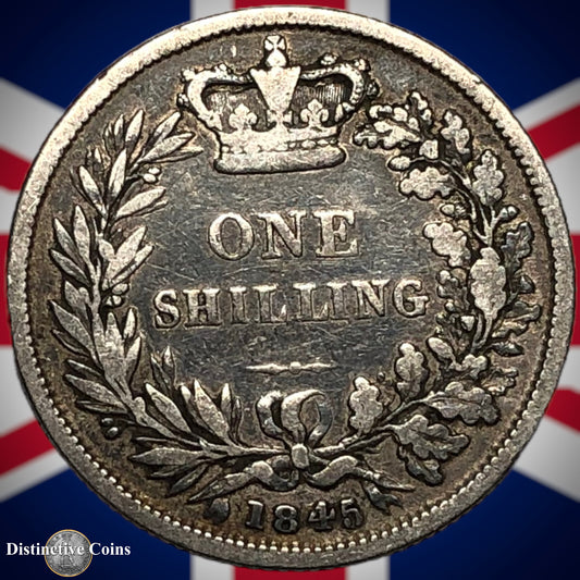 Great Britain 1845 British One Shilling GB0200