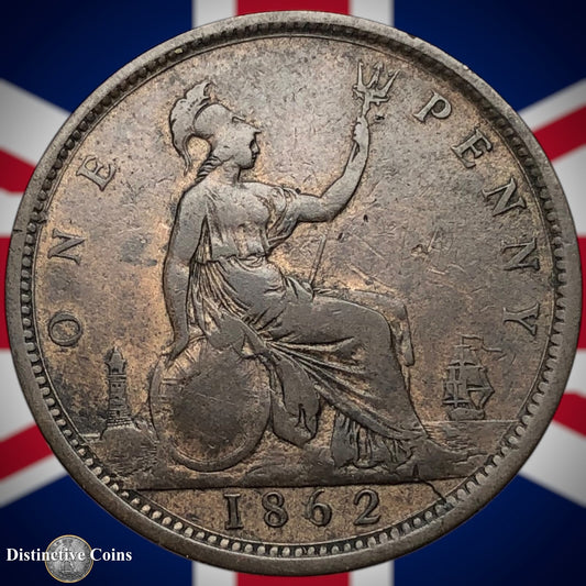 Great Britain 1862 Penny 1d GB6192