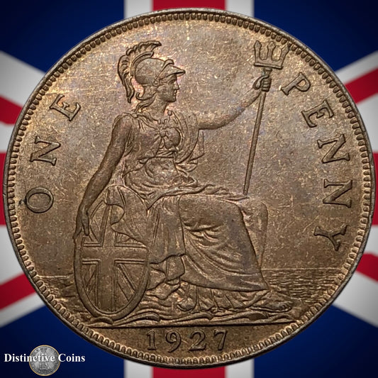 Great Britain 1927 Penny 1d GB7049
