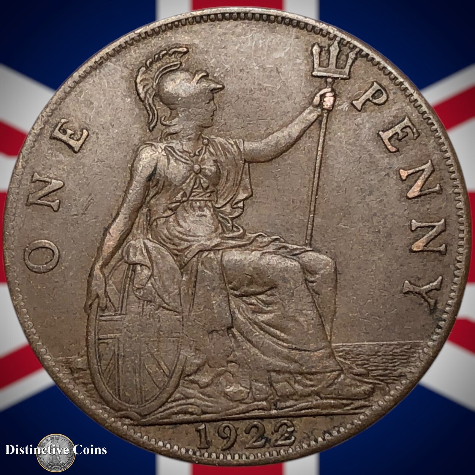 Great Britain 1922 Penny 1d GB7006