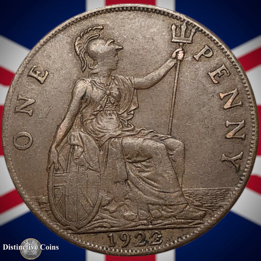 Great Britain 1922 Penny 1d GB7006