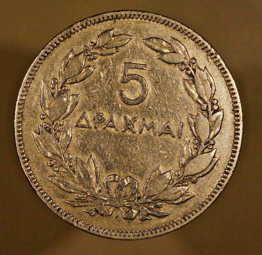Greece 1930  5 Drachmai  A073