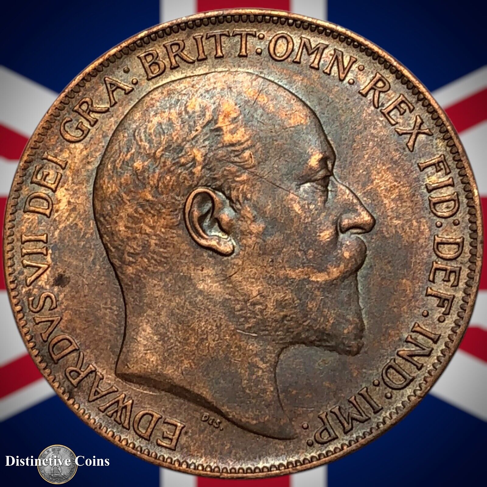 Great Britain 1908 Penny 1d GB6699