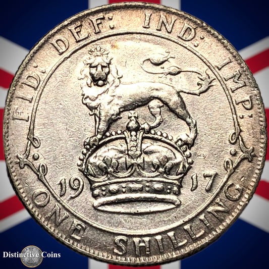 Great Britain 1917 One Shilling GB0990
