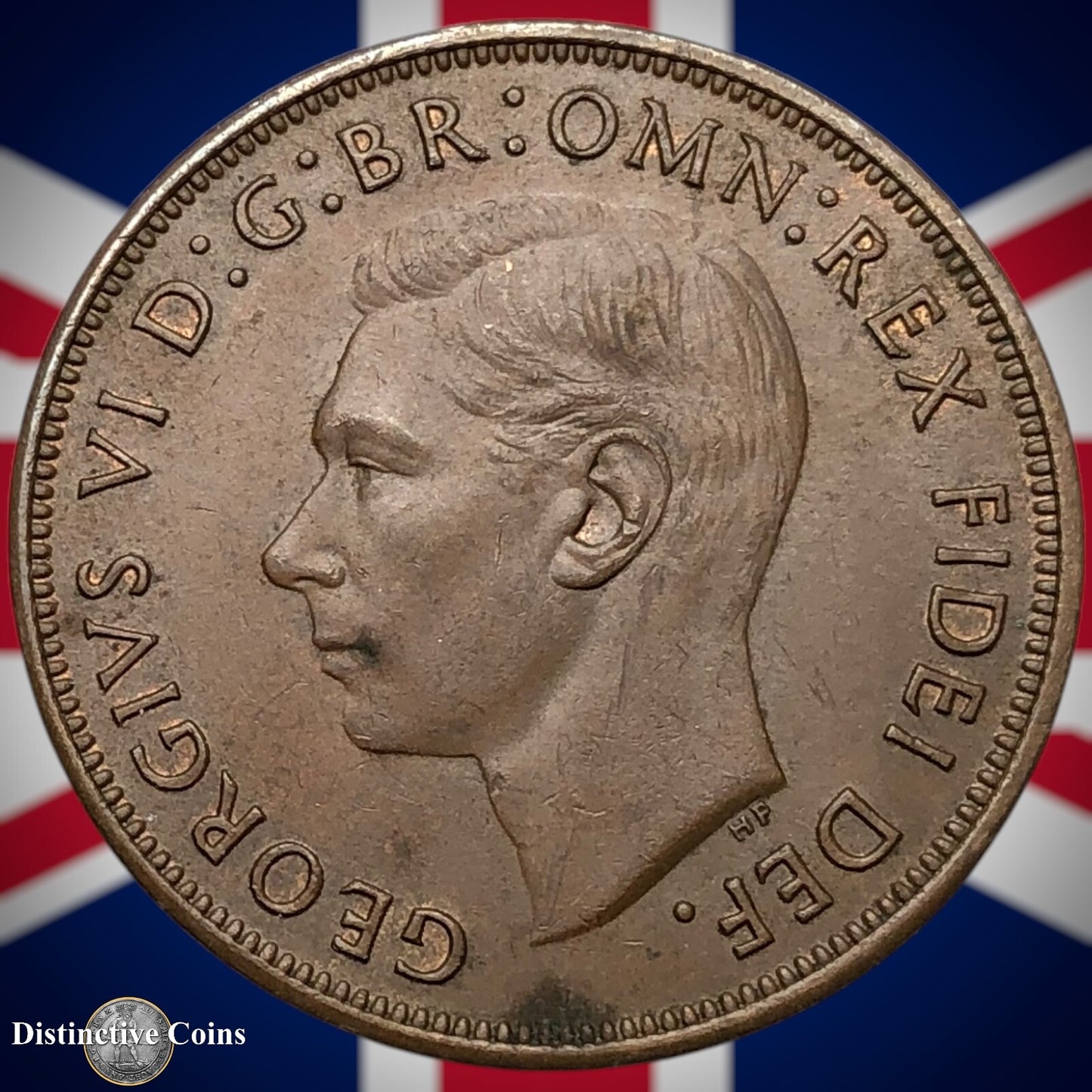 Great Britain 1950 Penny 1d GB7315