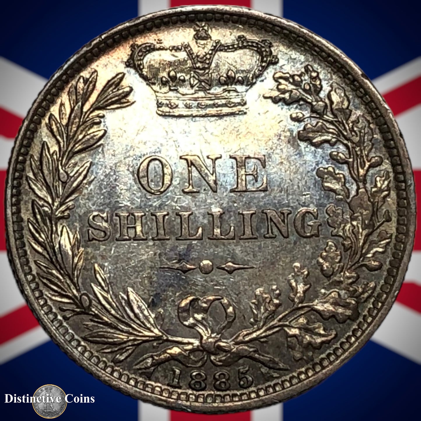 Great Britain 1885 British One Shilling GB0459