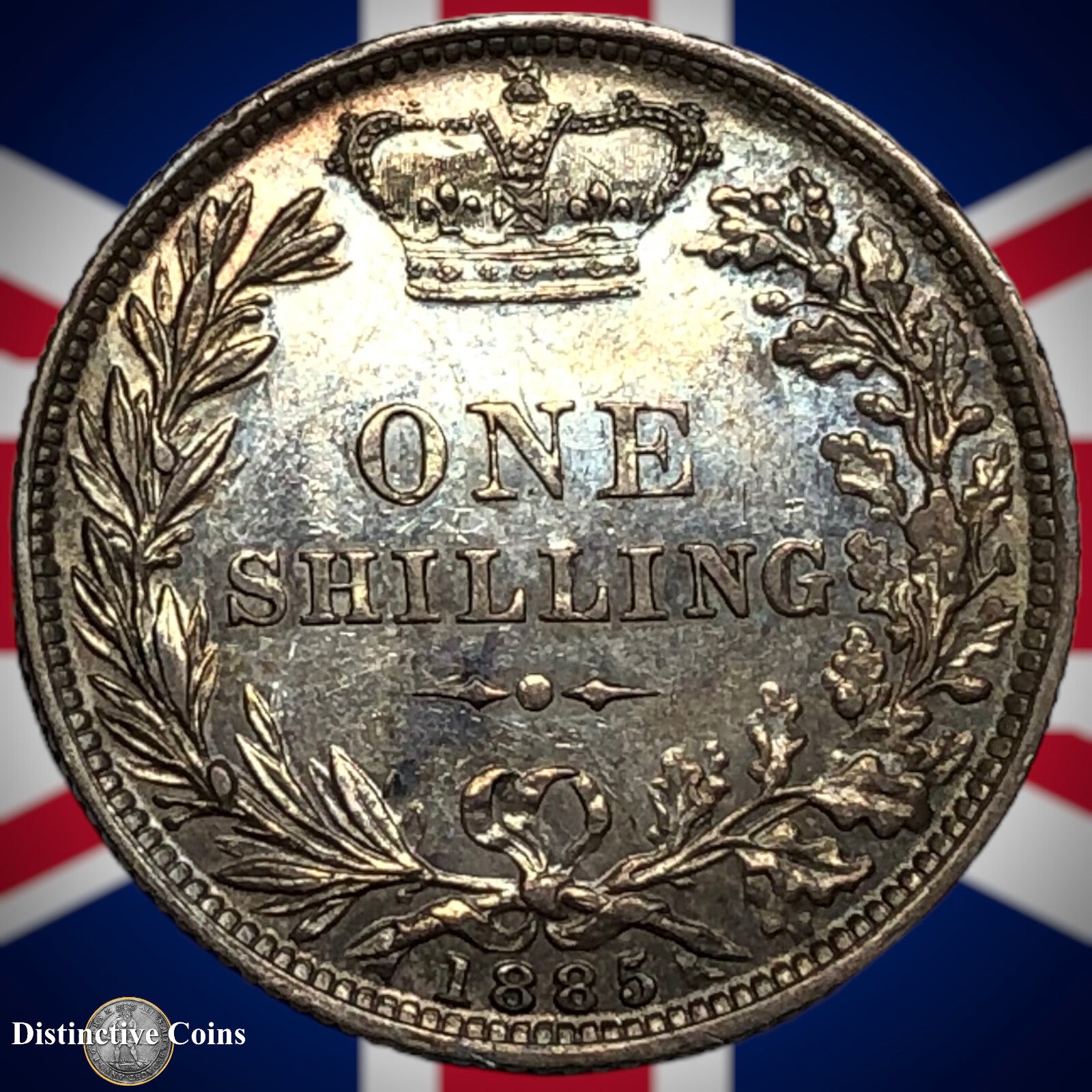Great Britain 1885 British One Shilling GB0459