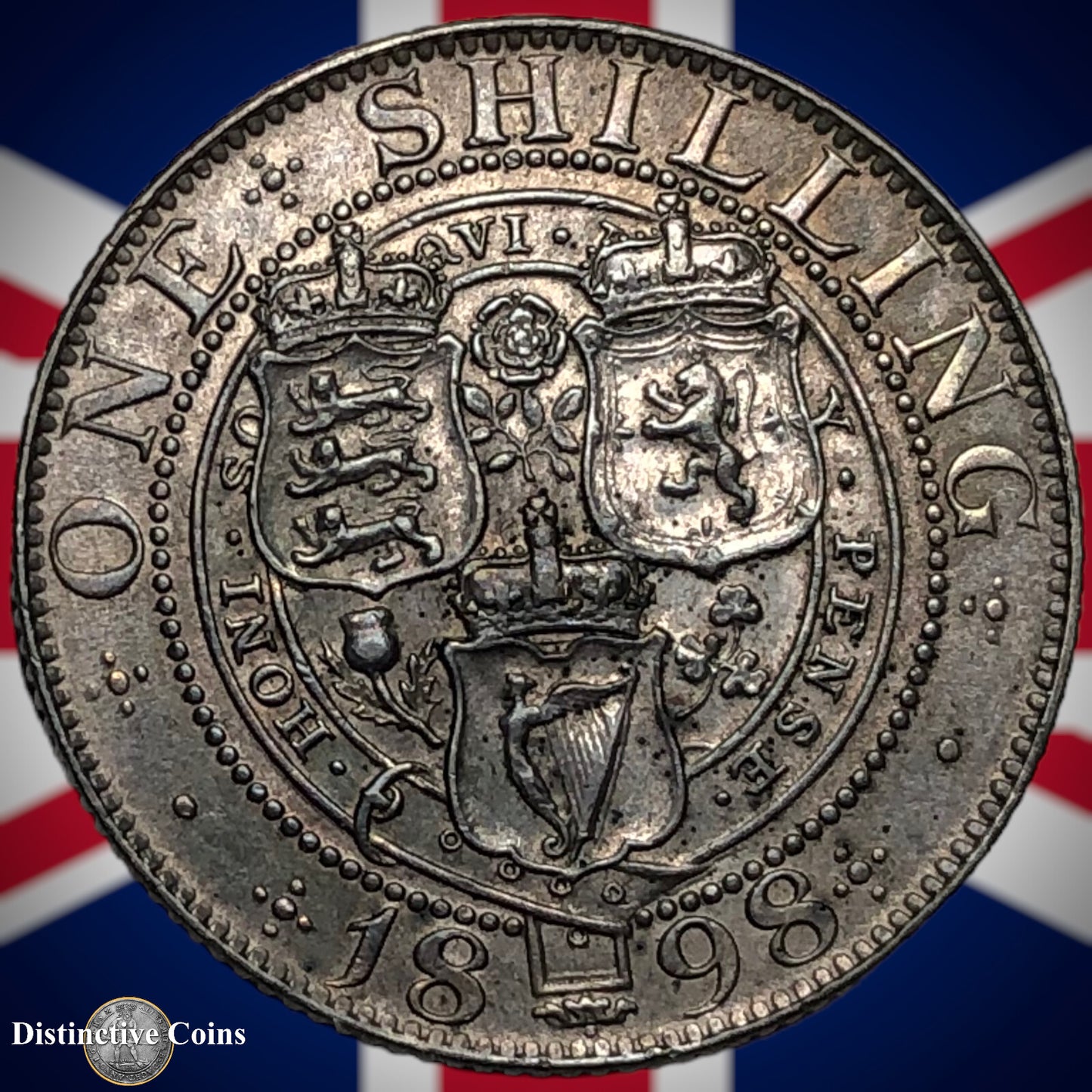 Great Britain 1898 British One Shilling GB0690