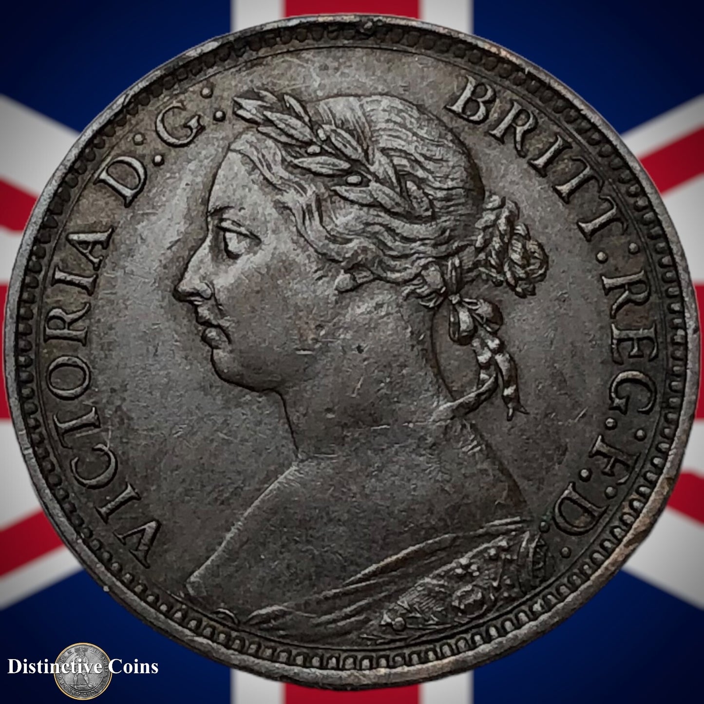 Great Britain 1892 Farthing 1/4d GB4327