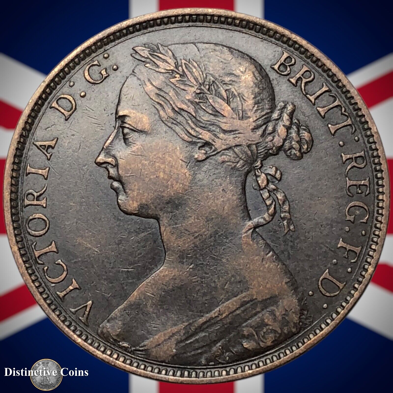 Great Britain 1892 Penny 1d GB6550