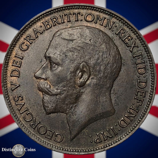 Great Britain 1918 Penny 1d GB6874
