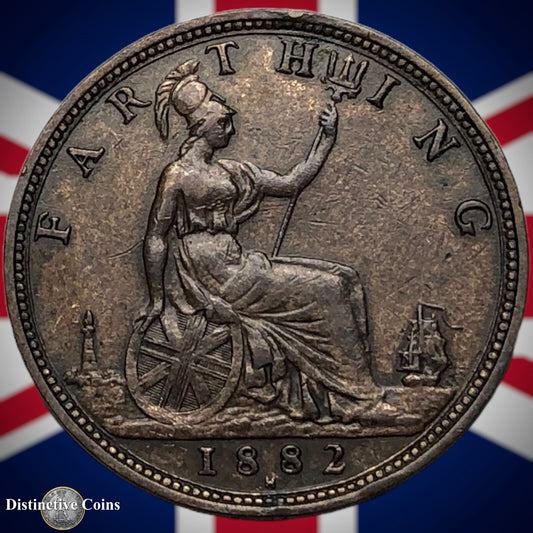 Great Britain 1882 H Farthing 1/4d GB4034