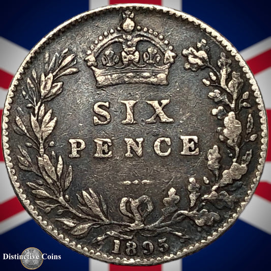 Great Britain 1895 Six Pence GB2780