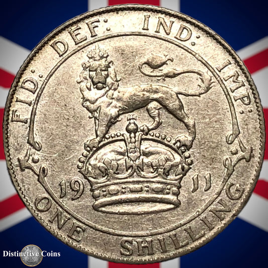Great Britain 1911 One Shilling GB0898