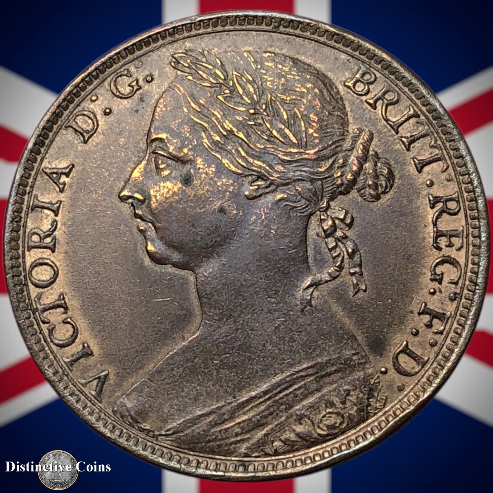 Great Britain 1891 Penny 1d GB6539