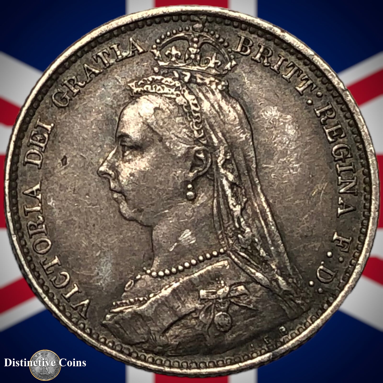 Great Britain 1892 Six Pence GB2769