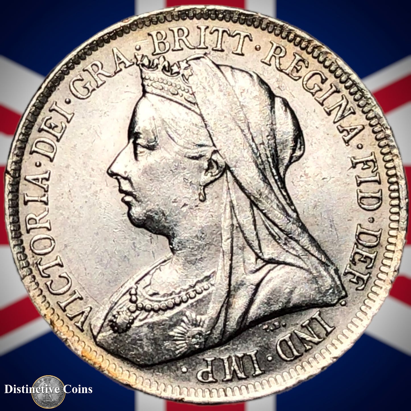 Great Britain 1900 British One Shilling GB0738