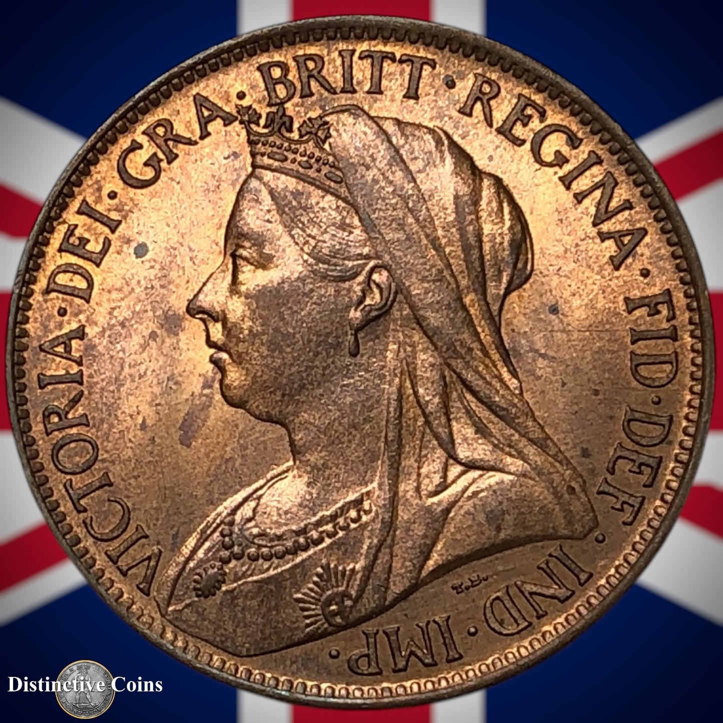 Great Britain 1895 Half Penny 1/2d GB5721