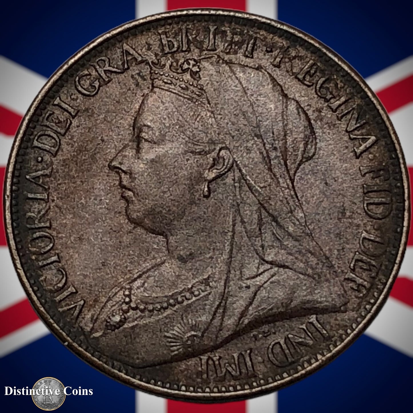 Great Britain 1901 Farthing 1/4d GB4498