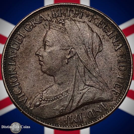 Great Britain 1901 Farthing 1/4d GB4498