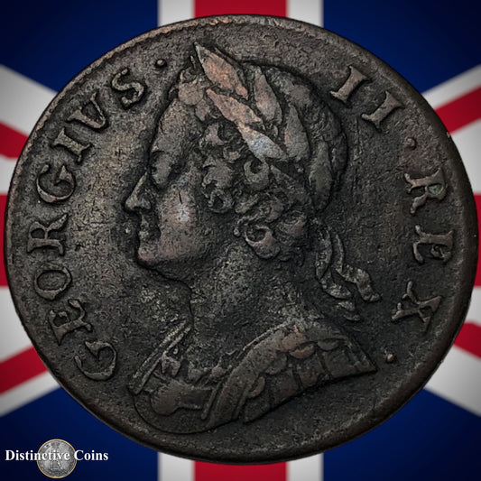 Great Britain 1749 Half Penny 1/2d GB5095