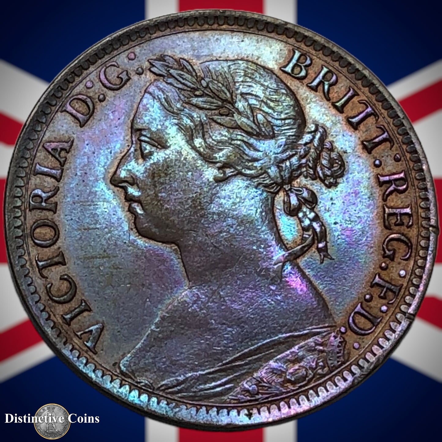 Great Britain 1888 Farthing 1/4d GB4265