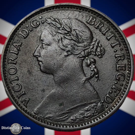 Great Britain 1881 H Farthing 1/4d GB4019