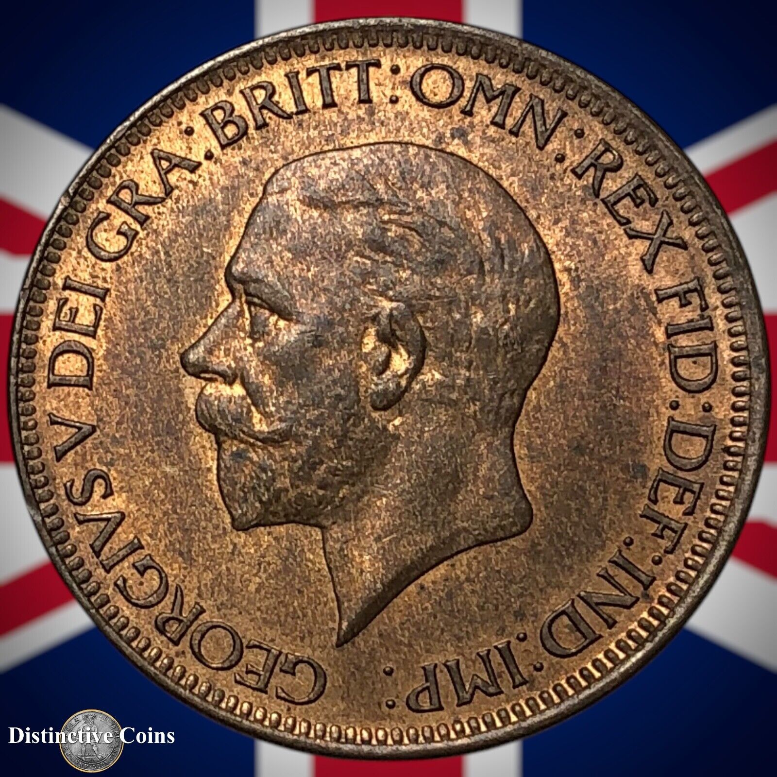 Great Britain 1929 Half Penny 1/2d GB5958