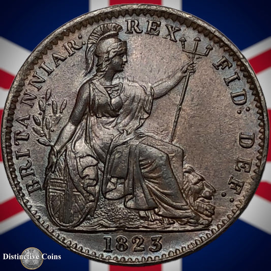 Great Britain 1823 Farthing 1/4d GB3275