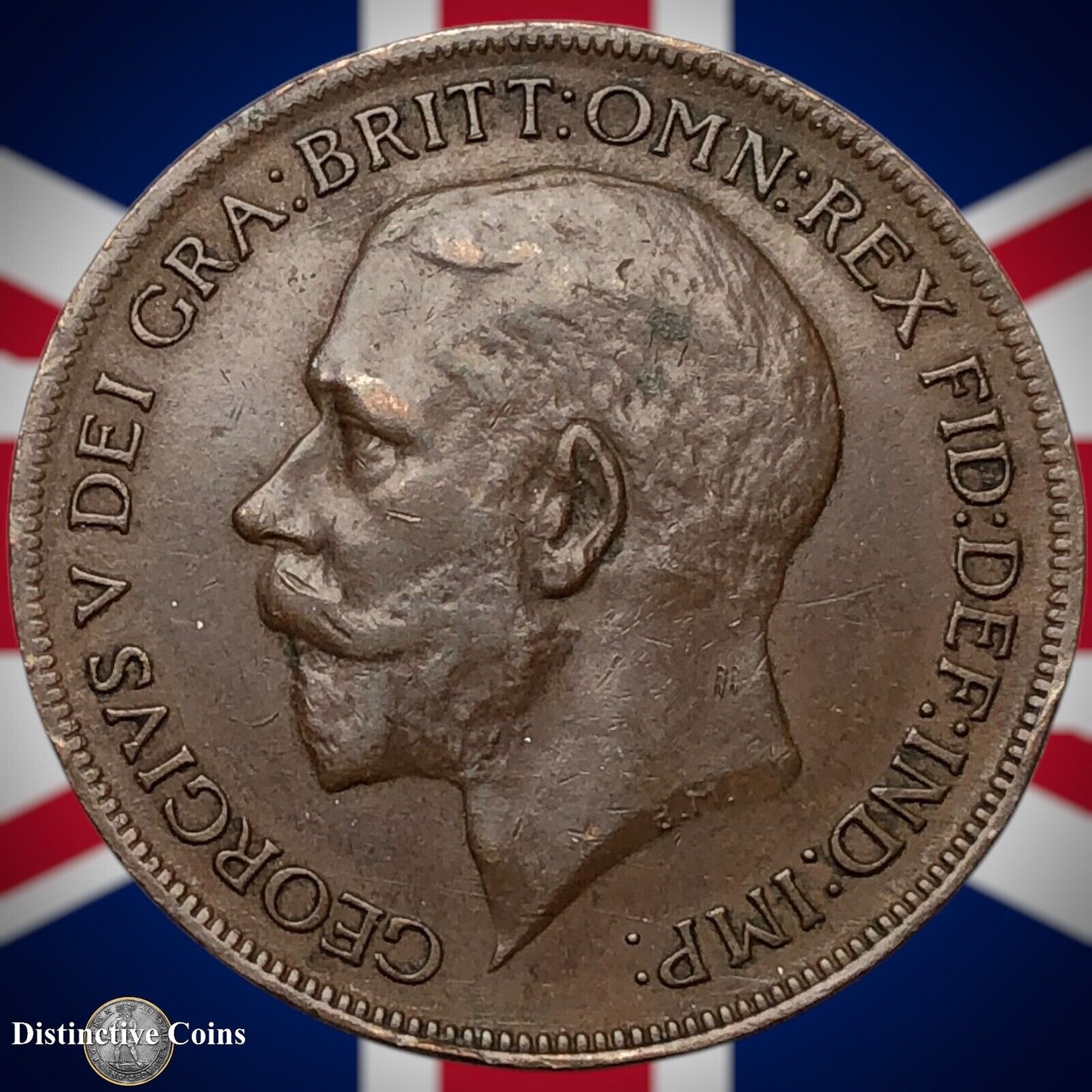 Great Britain 1922 Penny 1d GB7007