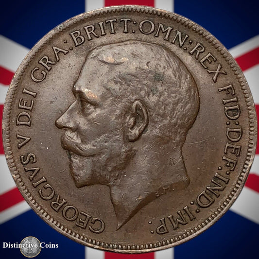 Great Britain 1922 Penny 1d GB7007