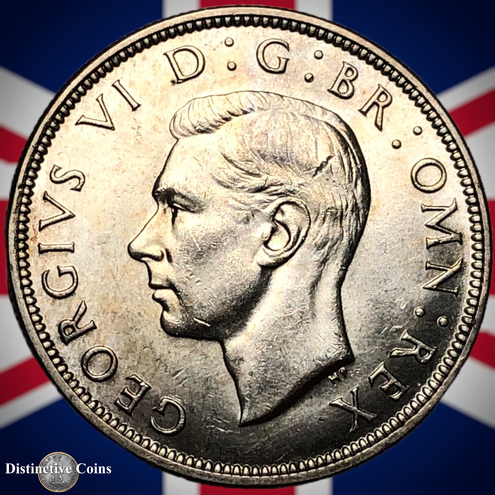 Great Britain 1944 Half Crown GB1348