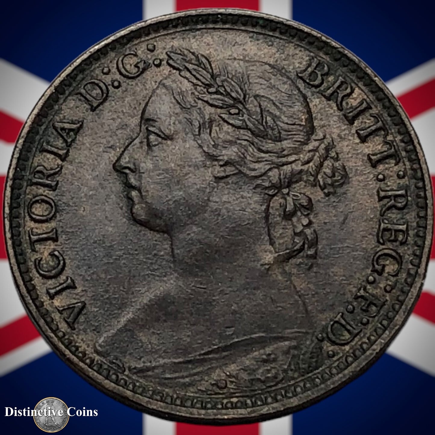 Great Britain 1881 H Farthing 1/4d GB3966