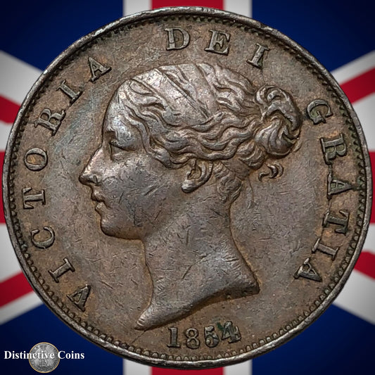 Great Britain 1854 Half Penny 1/2d GB5294